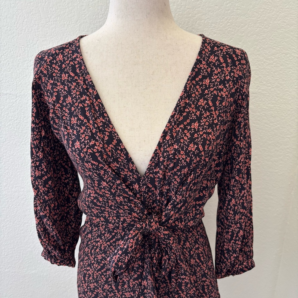 Free People Clara dark floral‎ tunic - Picture 8 of 12
